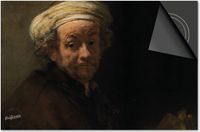 Dietrix Inductie beschermer 60x60 - Oude Meesters - Rembrandt van Rijn Zelfportret