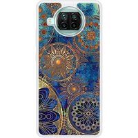 Xiaomi Mi 10T Mandalla bleu verstevigd hoesje met sublimatie bedrukking