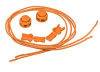 mumbi Elastische veters met snelspanner, snelsluitsysteem in oranje