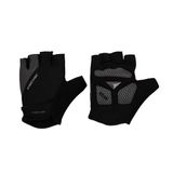 Fischer Fietshandschoenen voor dames en heren, ademend, met gelvulling en uittrekhulp, wasbaar, zwart, S/M (8/9)