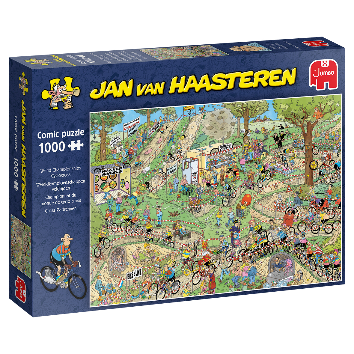 Jumbo Jan van Haasteren  Wereldkampioenschappen Veldrijden 1000 stukjes