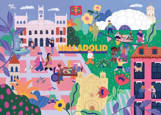 Ravensburger Puzzel 1000 stukjes - Valladolid