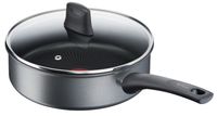 Tefal Easy Chef Hapjespan - 24 cm - Zwart - Met Deksel