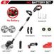 Makita Tondeuse électrique - Coupe-bordure sur batterie - Moteur sans balai - Largeur de coupe 23 cm - Poignée pliable - Compatible avec Makita 18V, batterie exclue