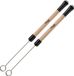 Stagg SBRU20-WM Telescopische Draadborstel met Houten Handvat