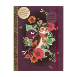 Pimpelmees Pimpelmees bullet journal PRO - Owl Plum