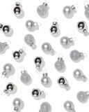 HEMA Boules de Noël 3,2 cm Verre Mini Argenté - 36 Pièces