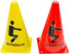 Softee Markerkegel Trainingssquats Naranja Fluor 23 cm