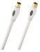 OEHLBACH D1C2812 coax-kabel 3,2 m Wit