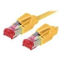 Tecline exertis Connect - Verbindingskabel - RJ-45 (M) naar RJ-45 (M) - 1.5 m - SFTP - CAT 6 - halogeenvrij - geel