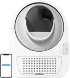 Catlink Scooper Pro X Luxury - Zelfreinigende Kattenbak met Wi-Fi & APP bediening - Wit