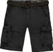 Cars Jeans DURRAS SHORT COTTON Black Heren Broek