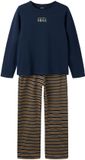 Pyjamaset biologische katoen Navy Blazer2