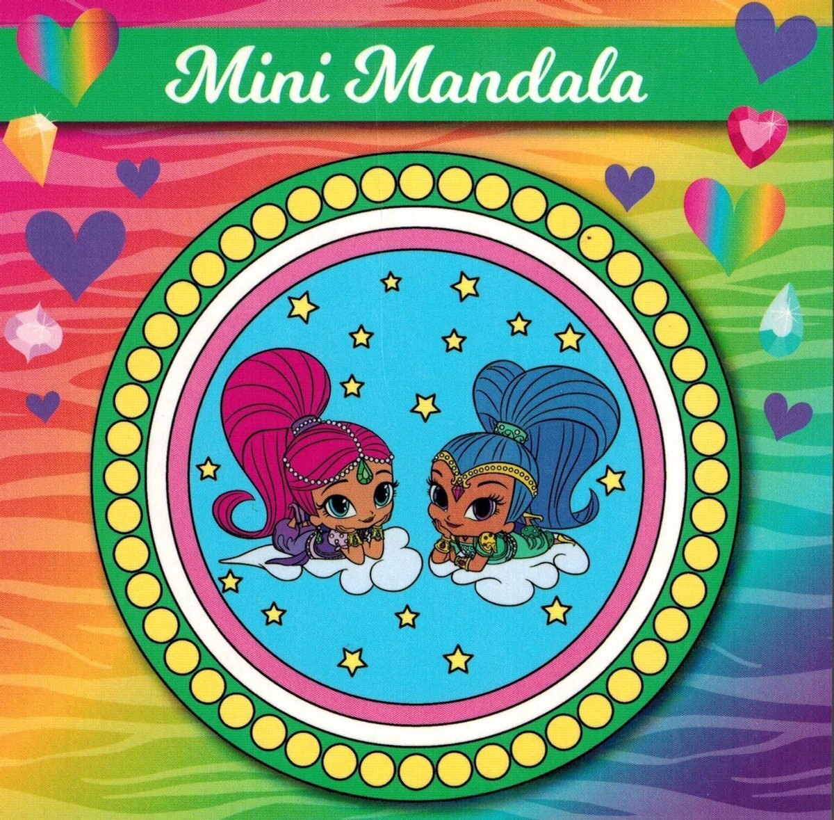 Nickelodeon Shimmer and Shine Mandala Kleurboekjes Shimmer en shine - 2 stuks