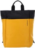 MANDARINA DUCK Eco Coated Backpack Duck Yellow rugzak met laptopvak