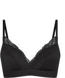 Hunkemöller Dames Lingerie Voorgevormde bh zonder beugel Sophie - Zwart - maat B80