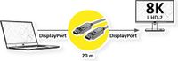 Value DisplayPort v1.4 Kabel (AOC), M/M, 20 m