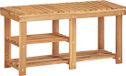 vidaXL Schoenenrek 90x32x46 cm massief acaciahout