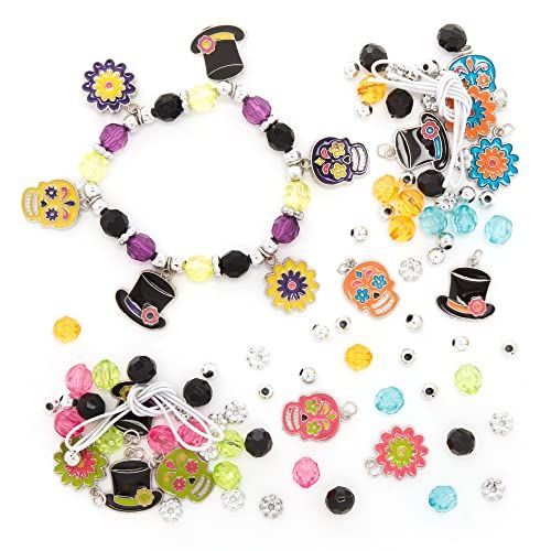 Baker Ross FE733 Dag van de doden armbandsets voor kinderen - Set van 3