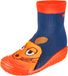 PLAYSHOES Laarzen 'DIE MAUS Pirat' marine / oranje / kreeft / zwart