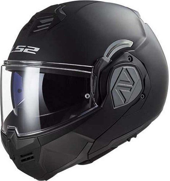 LS2 FF906 Avant Flip-back Helm - Mat Zwart - XL