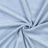 Pyreneeën Coralina Pyreneeën winter baby hoeslaken, zeer zacht, ademend, hypoallergeen, verstelbaar, babyblauw, 80 x 130 cm
