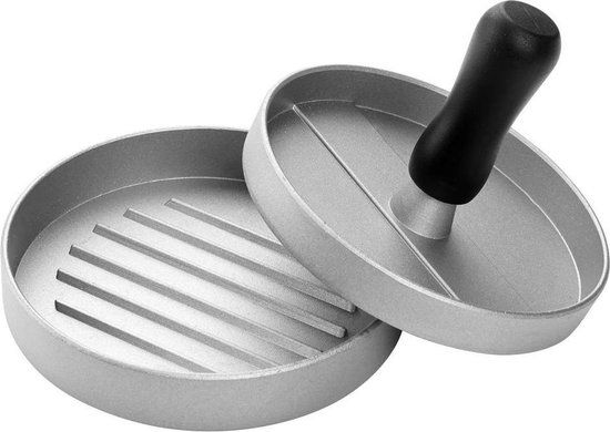 Krumble Hamburgerpers met anti-aanbaklaag / Hamburgervormer / Burgermaker - Aluminium