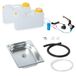 Mini-cuisine 230V Cuisine de camping Unité de cuisine Kit de montage Évier 325x265x65 mm Convient pour VW T4, T5, T6