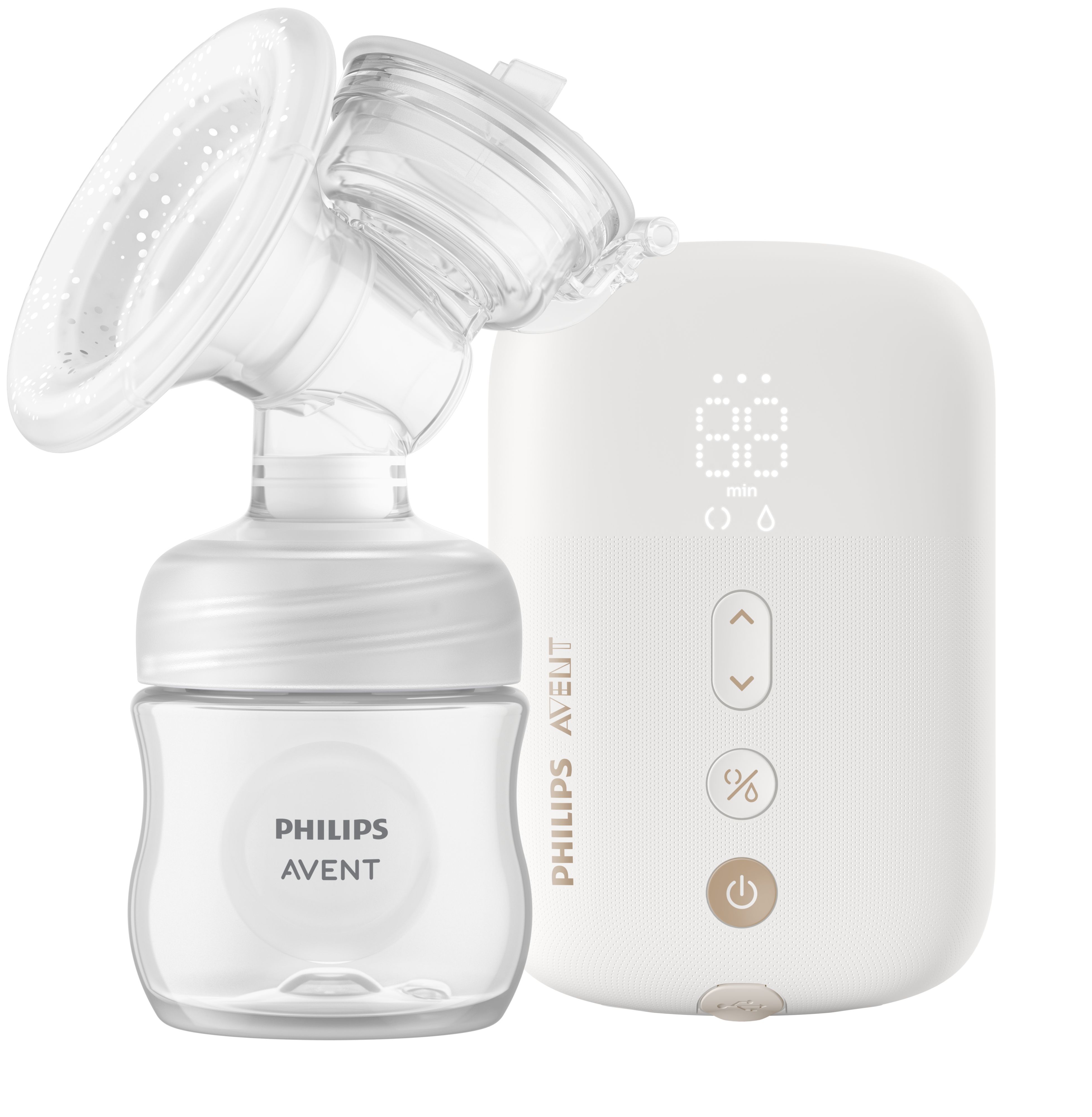 Philips AVENT Single Electric Breast Pump Gift Set with Bottles and Accessories