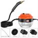 StarTech Stoomreiniger - Handapparaat, stoomspuit - 1600 W vermogen - Hoge temperatuur - Snelle opwarming - >30 minuten continue stoom - Geschikt voor huis en auto - 220 V, EU-stekker - 2 designs