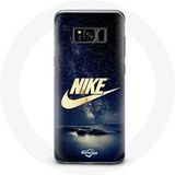 Nike Etui voor Samsung Galaxy S8 Plus Logo Gold Starry Night Maniacase
