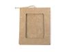 Papieren maché hanger Rechthoekig 9x7 cm. 3 mm