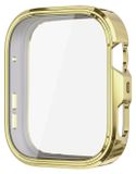 Wigento Huawei Beschermhoes van TPU met volledige dekking, verguld, voor de Huawei Watch Fit 4 Pro smartwatch