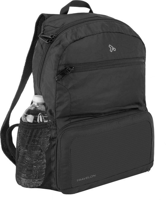 Travelon Anti-diefstal Backpack - Zwart - 20L - 15.6 inch Laptopvak