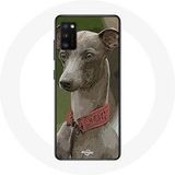 Maniacase Etui voor Samsung Galaxy A41 Greyhound Grijs