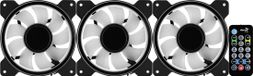 Aerocool MIRAGE12PRO 12cm Zwart Case Fan (3 stuks)
