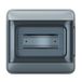 Legrand, Plexo S 601888 verdeler voor vochtige ruimtes IP65-IK07 1 rij 8 modules afmetingen (H x B x D) 200 x 213 x 106 mm met neutraal geleidingsklemmenblok en beschermgeleider