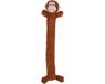 JCHIEN Flamingo Nowa Pluche Aap Met Lang Lijf Bruin 85cm
