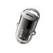 Yesido Y67 Chargeur USB-C pour voiture 45W Charge rapide Alliage de zinc - Noir