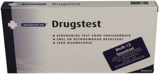 Testjezelf.nu Drugs Multi 12 Speekseltest