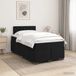Maison Exclusive - Lit boxspring avec matelas noir 120 x 190 cm, velours