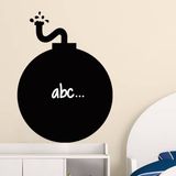 Ambiance Sticker Schoolbordsticker - uitwisbare zelfklevende muurstickers - BOMB DESIGN - 40x30cm