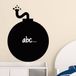 Ambiance Sticker Schoolbordsticker - uitwisbare zelfklevende muurstickers - BOMB DESIGN - 40x30cm