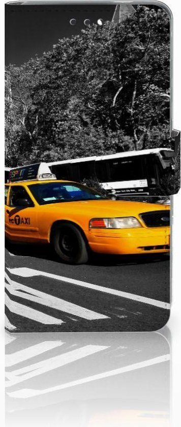 B2Ctelecom Nokia 3.1 (2018) Bookcase Hoesje Design New York Taxi - B2Ctelecom