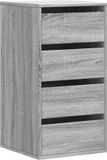 vidaXL Ladekast Grijs Sonoma Eiken 40x41x76 cm
