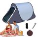 Merkloos Draagbare Tent voor 1-2 Personen, Waterproof en UV-Bescherming