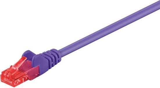 Microconnect Cat 6 UTP-kabel - RJ45 - 2 m - Paars