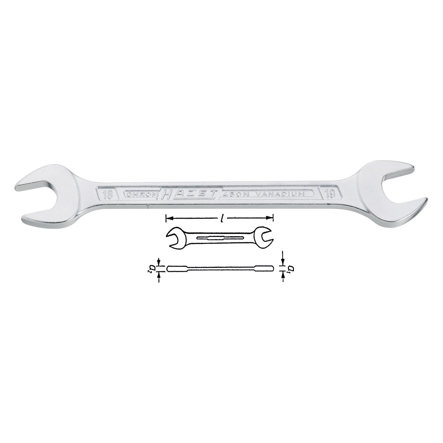 Hazet Dubbele steeksleutel 450NA-1X1.1/8VKH
