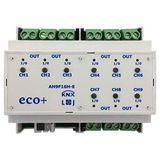 KNX Lingg eco+ schakelactor 9-voudig, handbediening AH9F16H-E