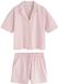 Next - Dames - Korte jersey pyjamaset met doorknoopsluiting - Roze